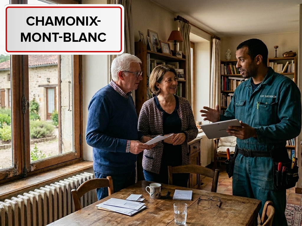 Installation de pompe à chaleur à Chamonix-Mont-Blanc (74400) en Haute-Savoie